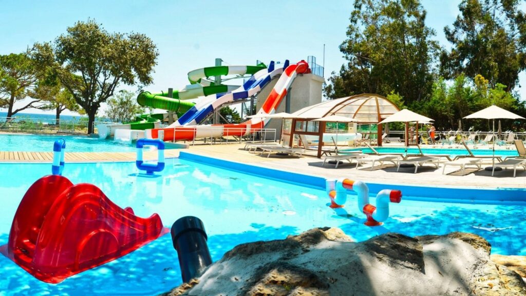 camping parc aquatique Corse