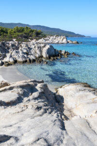 Campeggio sulla spiaggia Corsica