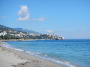 Bastia korsische Stadt am Meer