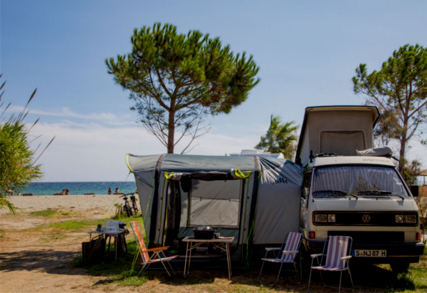 Emplacement 80m² Bord de Mer 2eme ligne